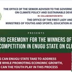 Award Ceremony for The Winners of The First Essay Competition In Enugu State on Climate Change