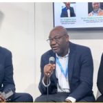 Prof. Chukwumerije Okereke, SPP President, speaking at the Nigerian Pavilion at COP29 Azerbaijan