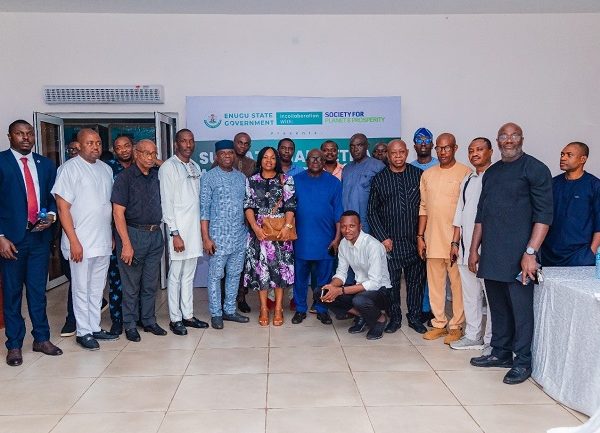 Participants at the official flag-off the of the implementation of the Subnational Methane Action Coalition (SMAC) project with an inception meeting